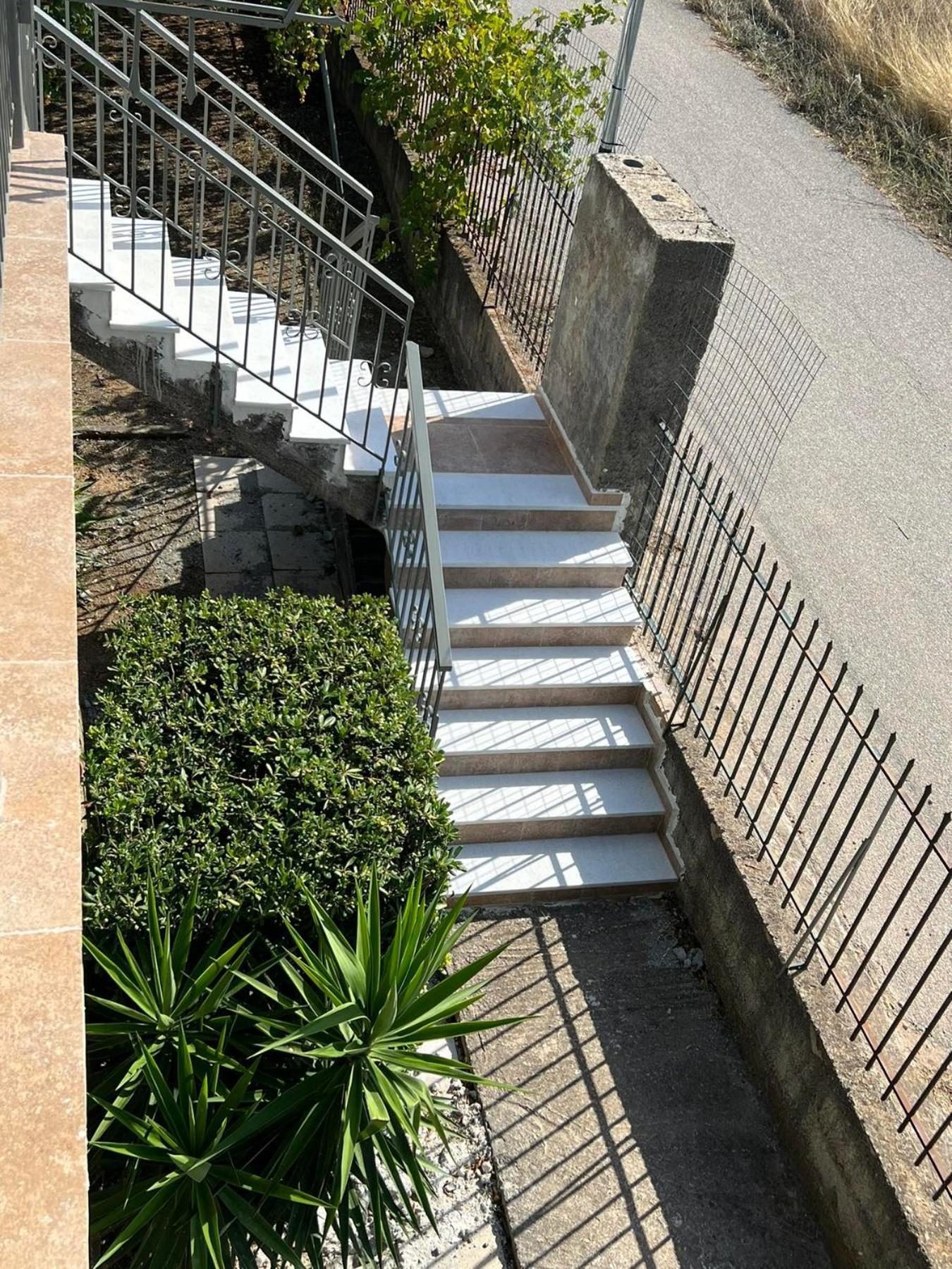 Xenia'S Seaview House Villa Paralia Avlidhos Bagian luar foto