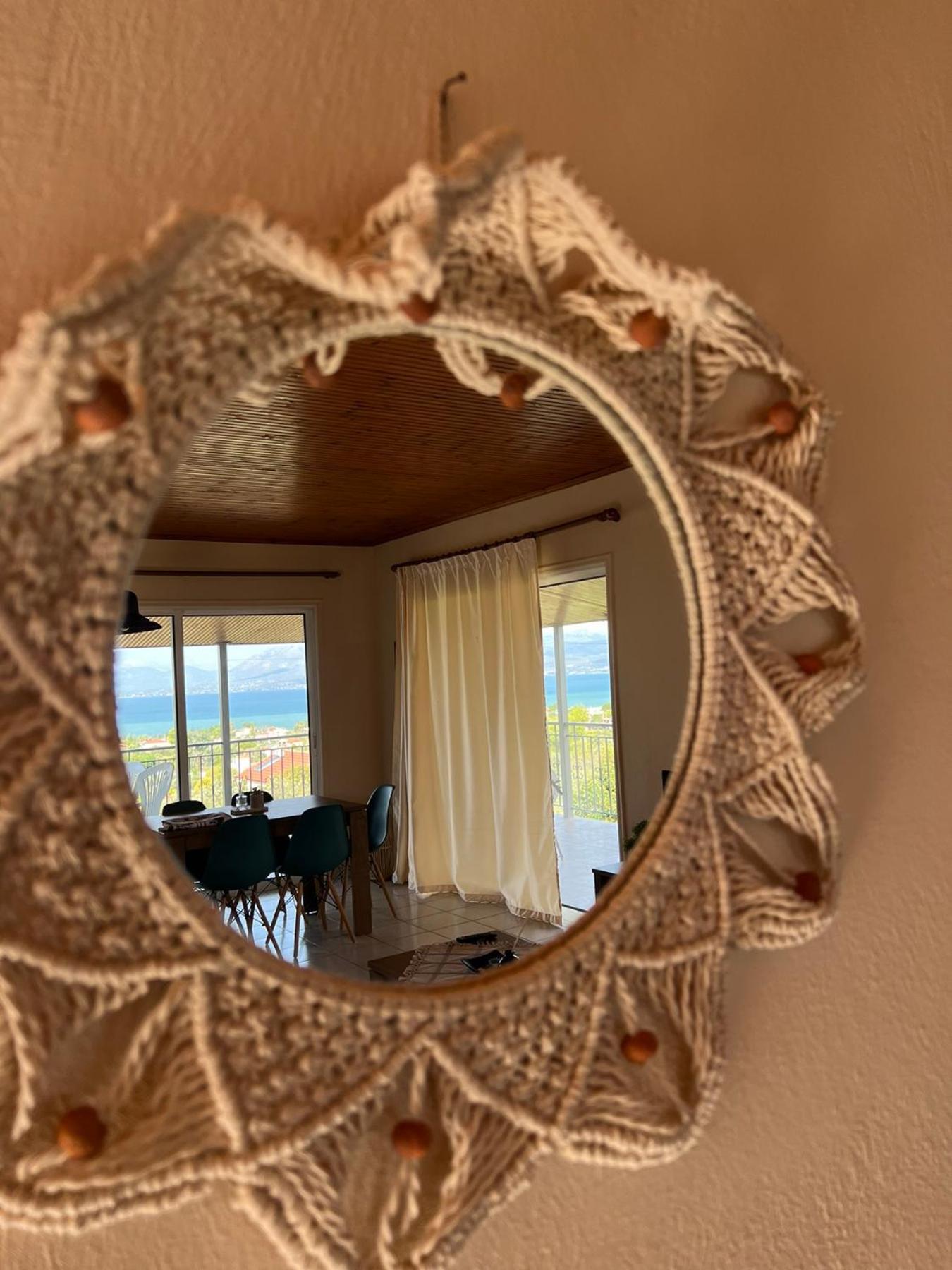 Xenia'S Seaview House Villa Paralia Avlidhos Bagian luar foto
