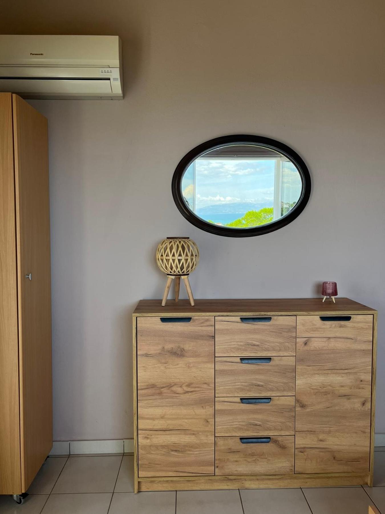 Xenia'S Seaview House Villa Paralia Avlidhos Bagian luar foto